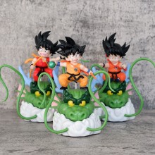 Dragon Ball Childhood Son Goku with Shenron anime figures