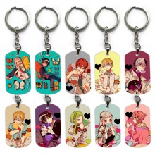 Toilet-bound Hanako-kun anime alloy two-sided pendant key chain keychains