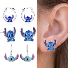 Lilo & Stitch anime earrings jewelry accessories