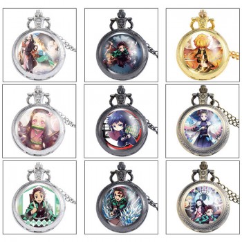 Demon Slayer anime small necklace pocket watch