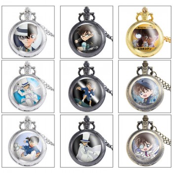 Detective Conan anime small necklace pocket watch