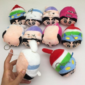 4inches Crayon Shin-chan anime plush dolls set(10pcs a set)