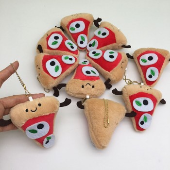 4inches Pizza plush dolls set(10pcs a set)