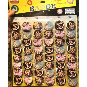 Sailor Moon anime brooches pins 48pcs/24pcs