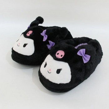 Sanrio My Melody Kuromi anime plush shoes slippers a pair 280MM