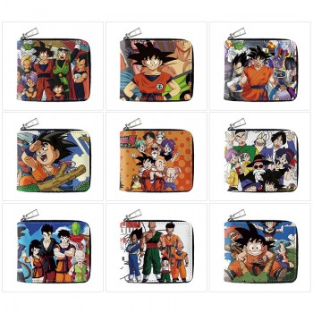 Dragon Ball anime zipper wallet purse