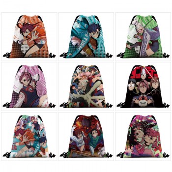 Dandadan anime nylon drawstring backpack bag