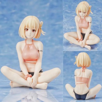 Lycoris Recoil Nishikigi Chisato sitting anime figure