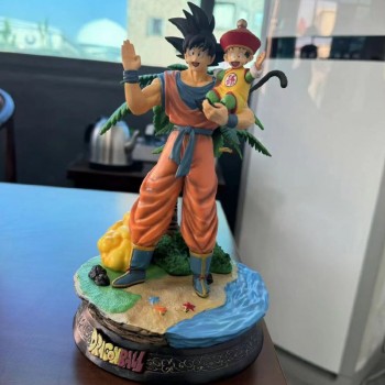 Dragon Ball Son Goku and Gohan anime figure