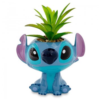 Stitch Pen Container Anime Figure Flowerpot Potted