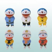 Doraemon anime figures set(6pcs a set)(OPP bag)