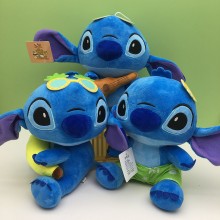 9inches Stitch anime plush dolls(3pcs a set)23CM