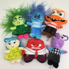 6inches Inside Out plush dolls set(6pcs a set) 15CM