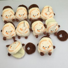 4.8inches Roujiamo anime plush dolls set(10pcs a set)