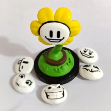 Undertale flower game figure 6faces