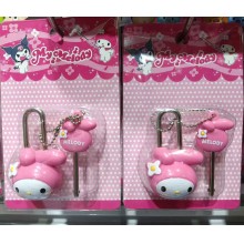 My Melody anime stationery lock password lock