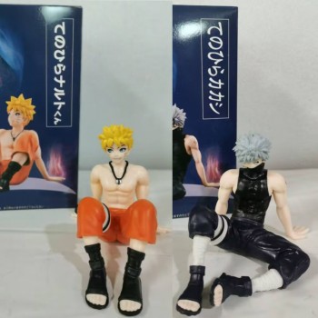 Naruto Uzumaki Naruto Hatake Kakashi sitting anime figure