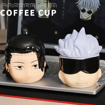 Jujutsu Kaisen Satoru Gojo Itadori Yuji anime coffee cup mug