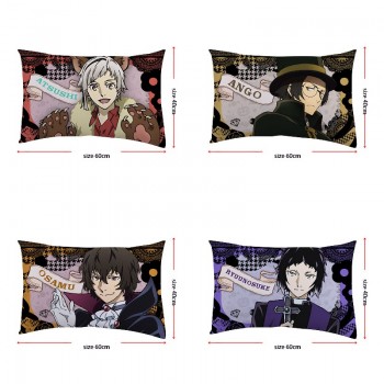 Bungo Stray Dogs anime stand two-sided pillow pillowcase 40*60CM