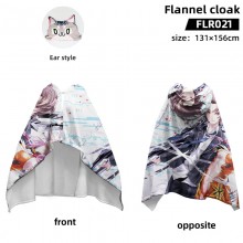 Guilty Crown anime flannel cloak