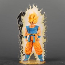 Dragon Ball Super Saiyan Son Goku Aura Burst Scene Anime Figure