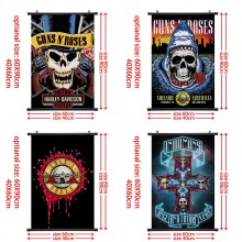 Guns N' Roses band star wall scroll wallscrolls