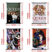 Queen band star wall scroll wallscrolls