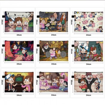 Gravity Falls anime A4 file folder documents bag