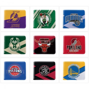 NBA basketball football wallet purse