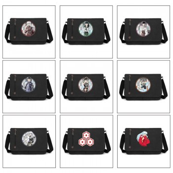 Inuyasha anime retro canvas messenger crossbody shoulder bags