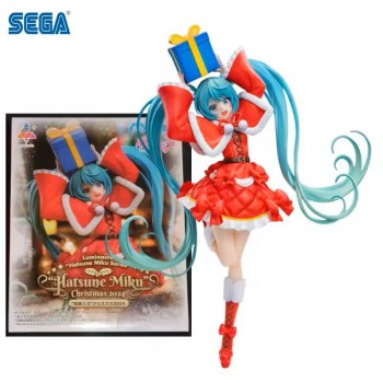 Original SEGA Luminasta Hatsune Miku Series Christmas 2024 Ver. Anime Figure