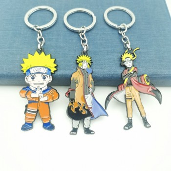 Naruto anime alloy key chain keychains