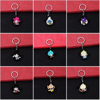 Dragon Ball anime movable alloy key chain keychains