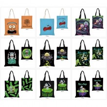 Rick and Morty anime shopping bag handbag