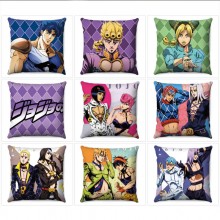 JoJo's Bizarre Adventure anime two-sided pillow 45*45cm