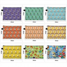 Pokemon anime A4 file folder documents bag