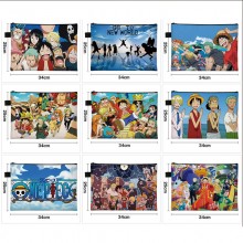 One Piece anime A4 file folder documents bag