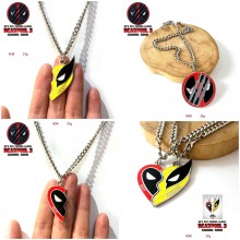 Deadpool & Wolverine key chain necklace