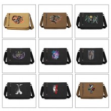 Attack on Titan anime retro canvas messenger crossbody shoulder bags