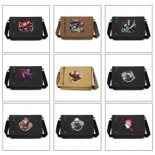 Jujutsu Kaisen anime retro canvas messenger crossbody shoulder bags