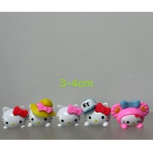 5pcs Hello Kitty figures set(OPP bag)