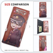 Toilet-bound Hanako-kun anime long wallets card holder purse