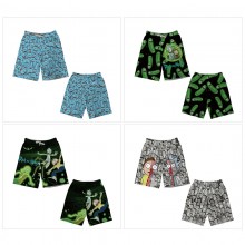 Rick and Morty anime anime beach short pants summer thin trousers