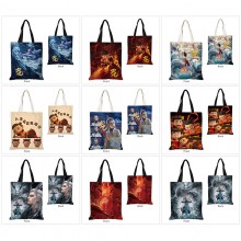 Nezha 2 anime shopping bag handbag