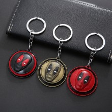 Deadpool movable alloy key chain keychains