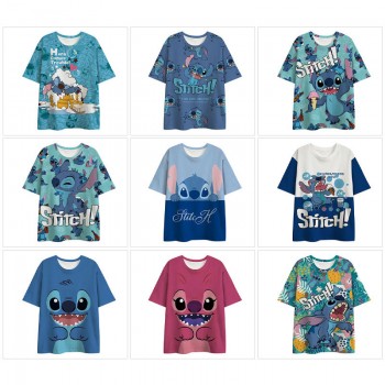 Stitch anime short sleeve t-shirt