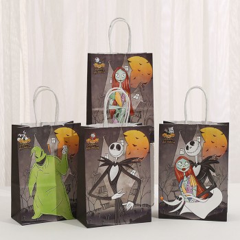 The Nightmare Before Christmas anime paper goods bag gifts bags(price for 24pcs)