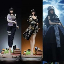 Naruto Hyūga Hinata anime figure three piece dress