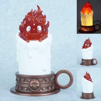 Calcifer flame anime figure(can lightable)