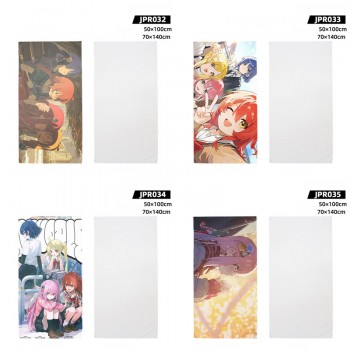 Bocchi The Rock anime Suede Cleaning Washing Bath Towel